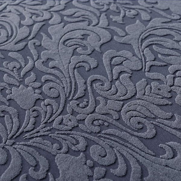 Grå, sofaovertræk, 3-personers jacquard Damascus sofaovertræk