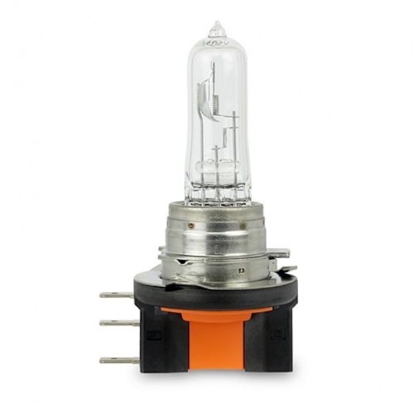 2x GLÖDLAMPOR H15 64176 12V 15/55W PGJ23t-1 3200K KLAR STANDARD E1 2P