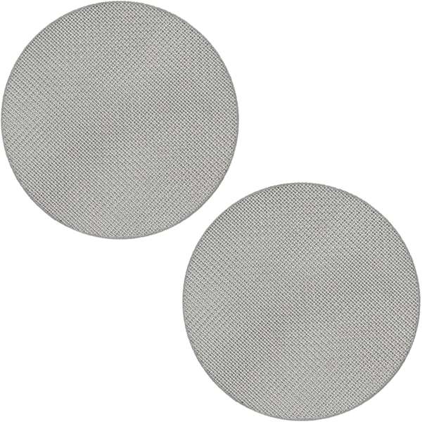2-pack 58 mm återanvändbara kaffepads, 1,7 mm tjocklek, för Espresso C