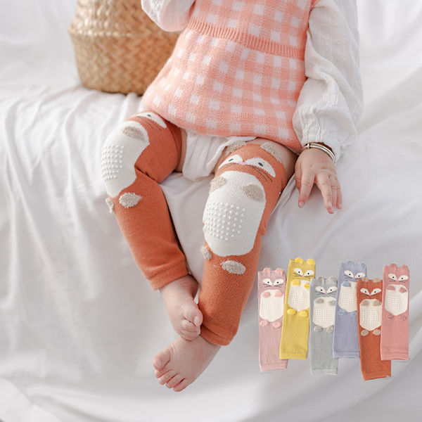 Baby Benvärmare Leggings Knäskydd strumpor för Småbarn (pack 6 pai