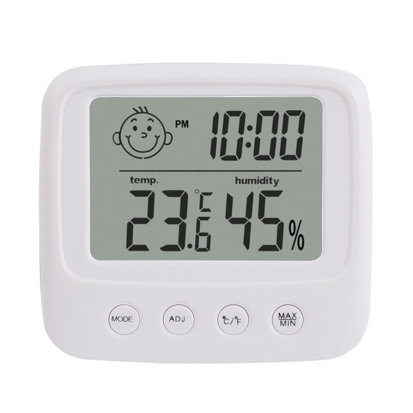 Inomhustermometer Digital Hygrometer, Inomhusväderstation, Hu
