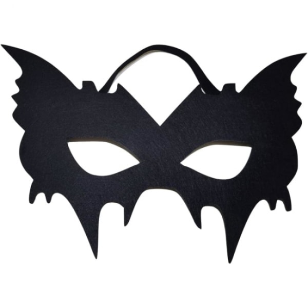 Bar maskerade sceneopptreden svart maske Halloween menn og kvinner