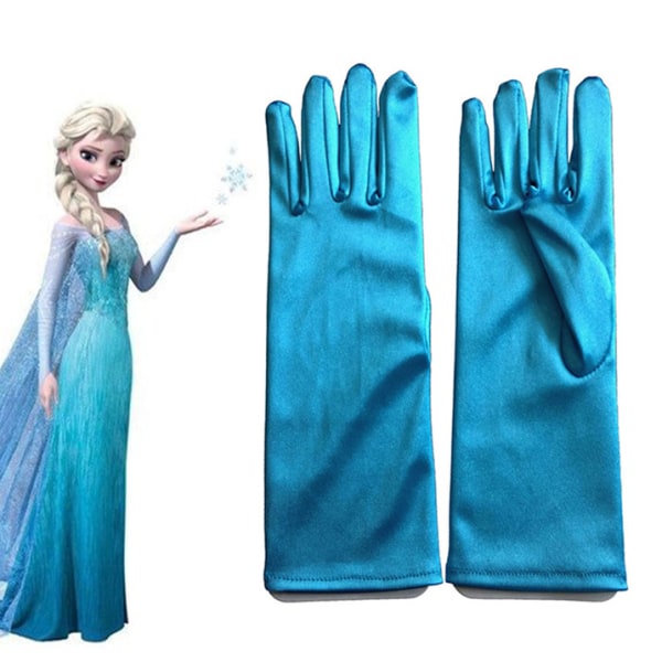 Elsa - 1 par prinsessehandsker, Frost