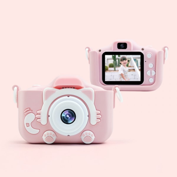 Rosa digitalkamera 1080p / Kamera for barn - Barnas kom