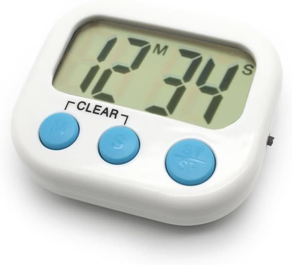 6-pakke digital timer for lærer, små timere for barn, magnetisk B