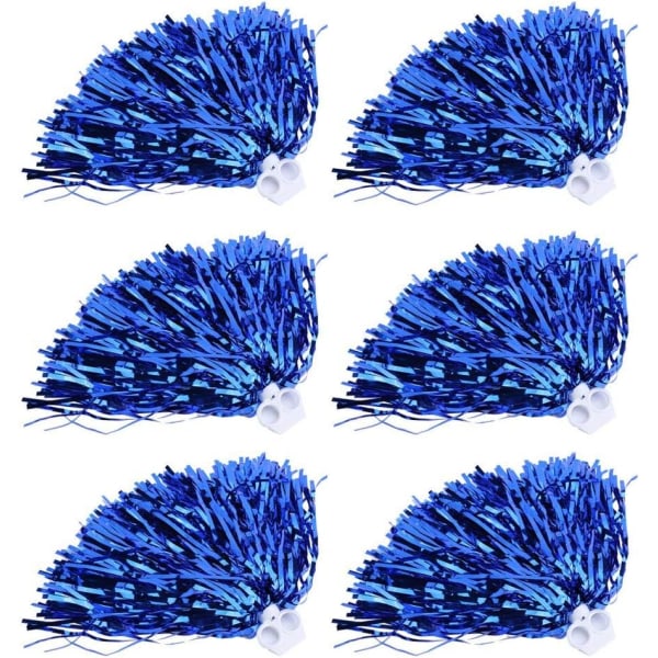 Silver Girls, 6 st pom pom-trupp Trupp Cheer Sports Party Dance a
