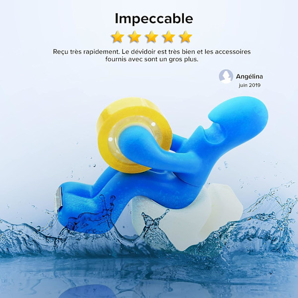 Dockingstasjon Kontorrekvisita - Morsom Tape Dispenser - Fun and Co