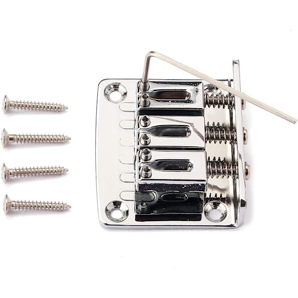 Elektrisk gitarrstall, 3 strängar justerbar fast gitarrstall f