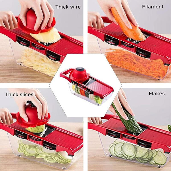 Grönsaksskärare, Multifunktionell grönsaksskärare för potatis,