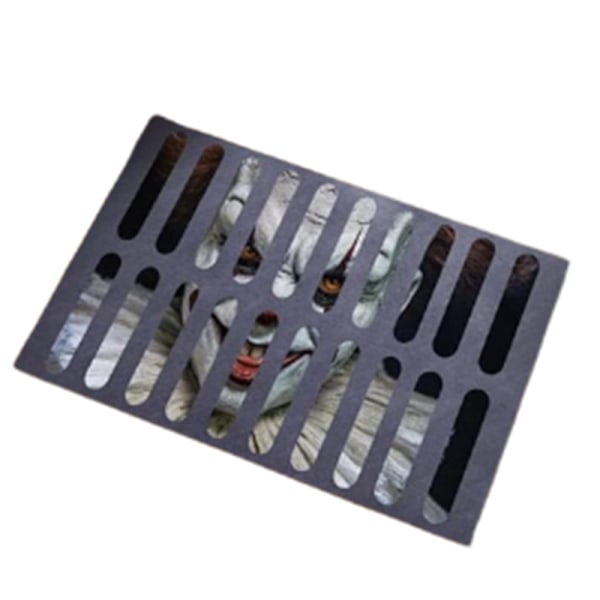 60 x 40 cm Halloween Doormat - Horror Passage Clown Doormat