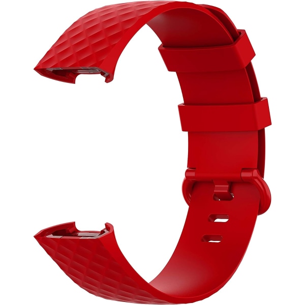 Fitbit Charge 4/Charge 3 Justerbart Silikonersättningsband, Wo