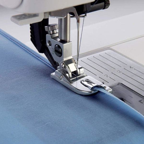 3-delars set med rullad smal fåll symaskin pressarfot (3mm,