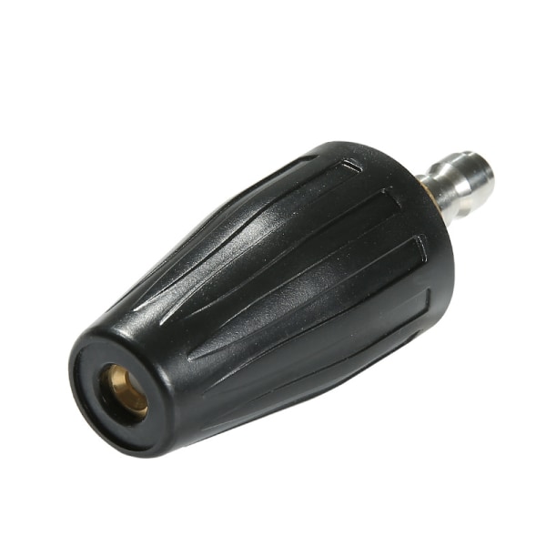 1 st svart högtryckstvätt tillbehör lotusmunstycke 3000psi
