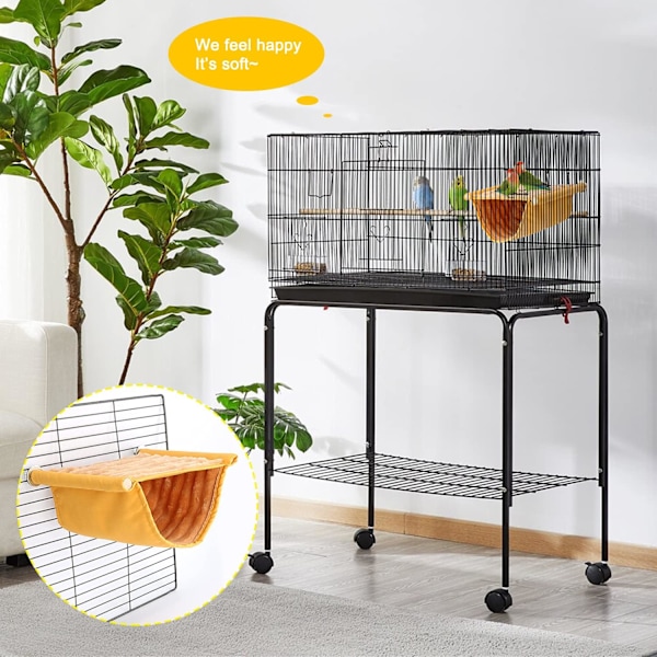 S Opvarmet Fuglehammock, Papegøje Hamster Rede, Fuglehammock, Papegøje Ca