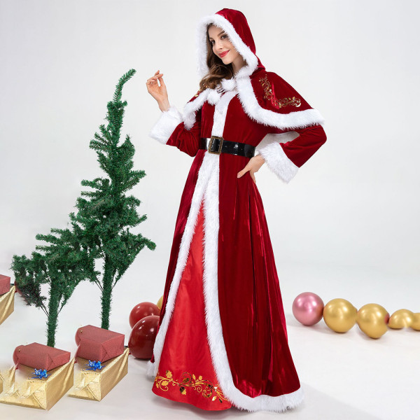 Jultomtens kläder Jultomtens kläder Plus Size, Damstorlek