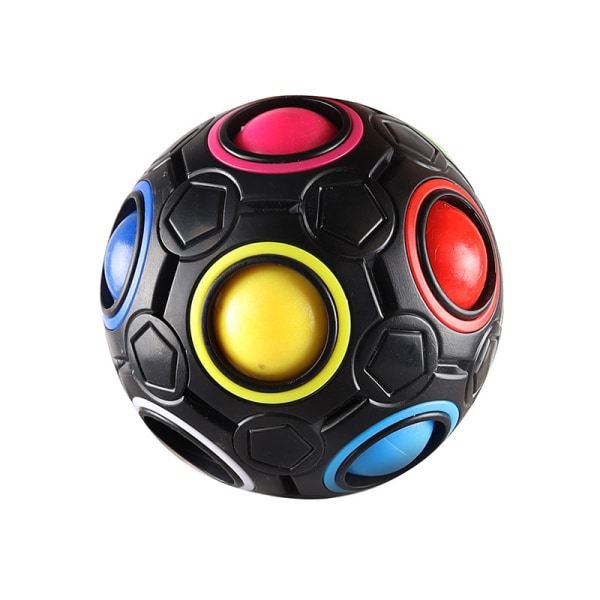Magisk regnbue gyroskop ball, 2 pakk pop it stress ball fidget til