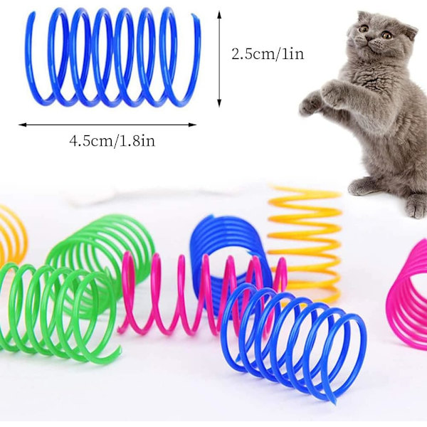 Kattfjäderleksak, färgglad fjäderleksak för katt, interaktiv kattfjäderleksak, färgglad