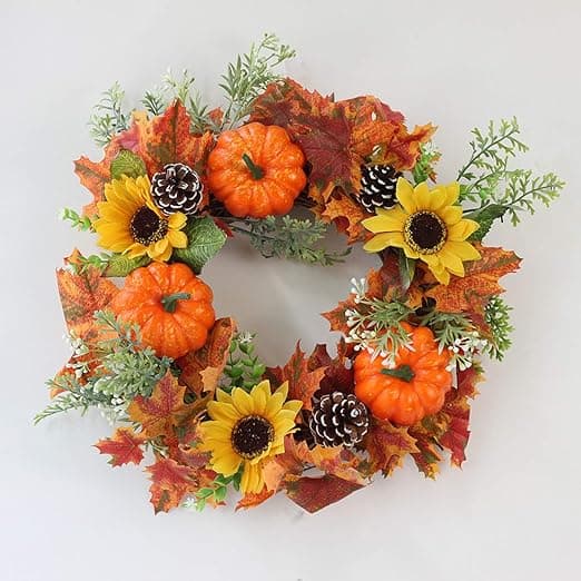 86 høst Thanksgiving-dekorasjoner, mini kunstige gresskar, pin