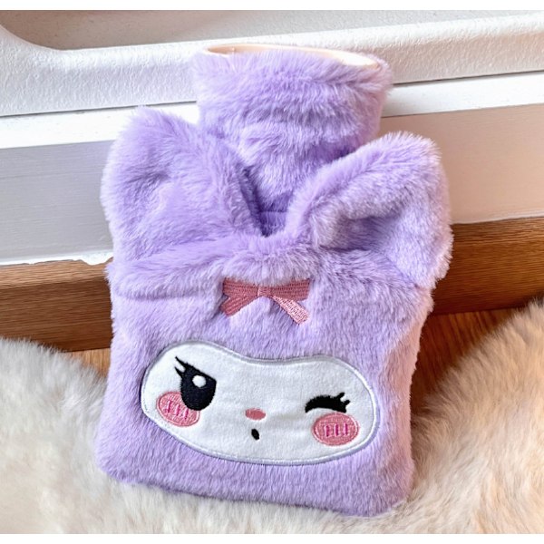 Lila botten Culolo 1-delad set, populär stil pluggbar plysch H
