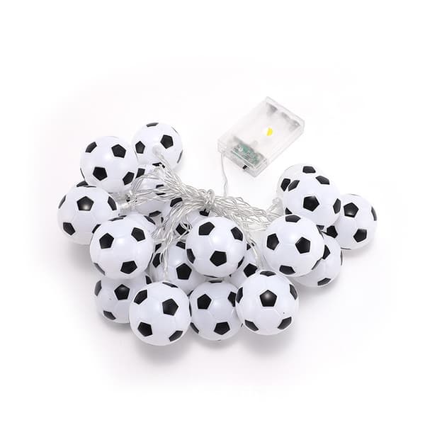（Multicolor）Euro 2024 VM Fotball LED Modellering Lys 3M 2