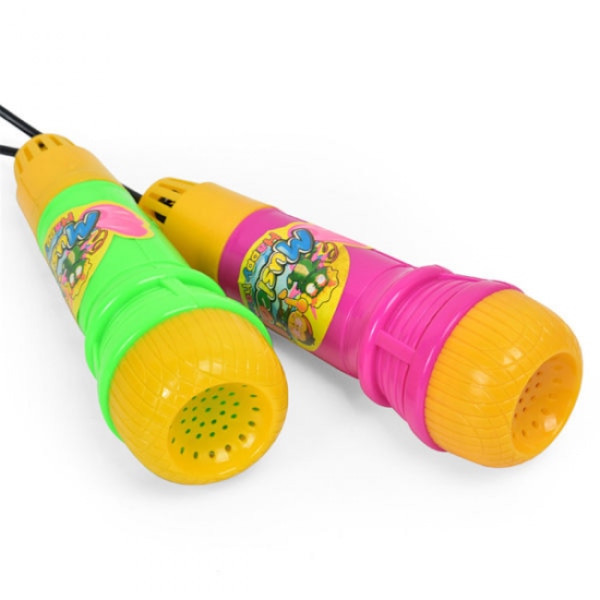 2-pack Echo Mikrofon Mikrofon Röstförändrare Leksak Present Födelsedag