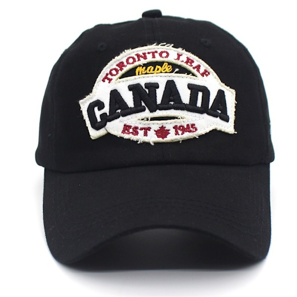 Män Kvinnor Kanada EST 1945 Baseball Cap Broderad Toronto Maple