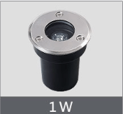 2 stk. solcelledd spotlights 1W 65mm skumringsdeteksjon