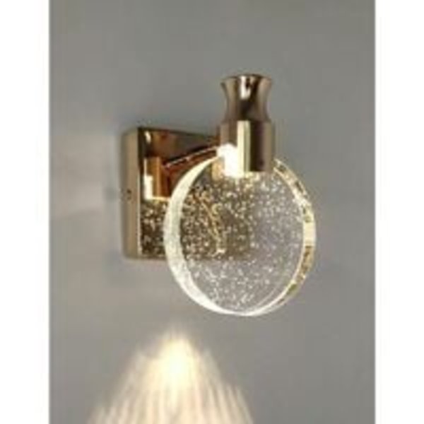 Krystallvegglampe, luksuriøs nordisk stil innendørs vegglampe, Creat