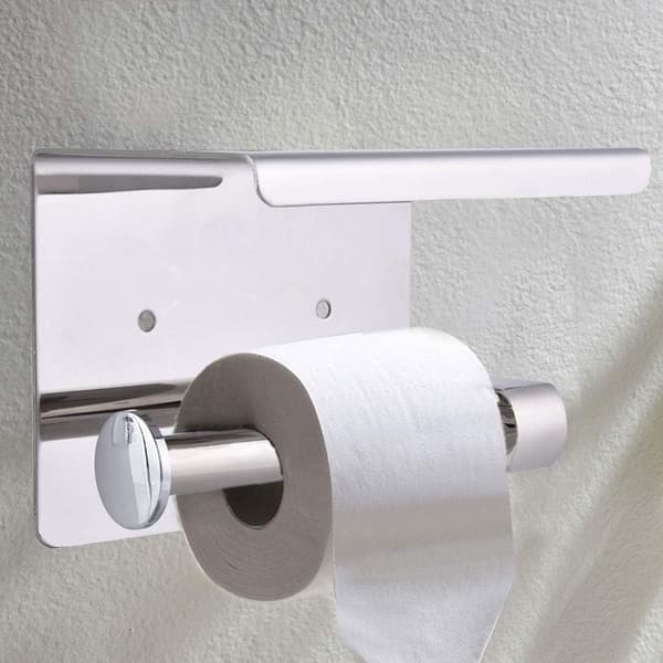 WC-paperiteline, seinälle kiinnitettävä WC-paperirullan pidike, 3
