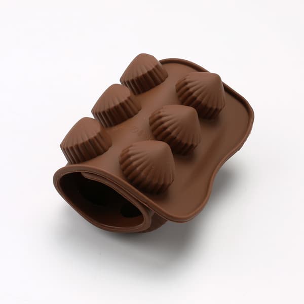 15 Skall Silikon Sjokolade Flipping Candy Mold Baking Cake Is