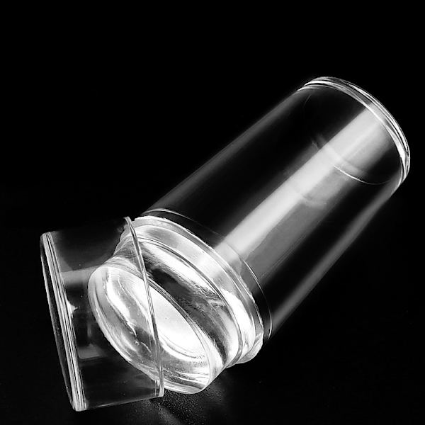 Transparent nagelstämpel för manikyr