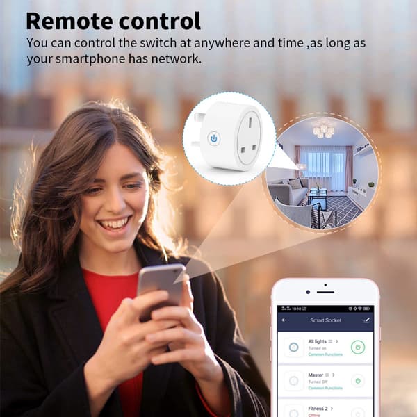 WiFi Smart Plug, Classic 1-Pack, Hvid