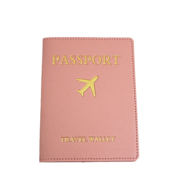 Pass etui Passholder Kunstlær Rosa rosa