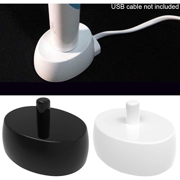 Ersättning Elektrisk Tandborste Laddare Bas, 1.5W, USB-gränssnitt