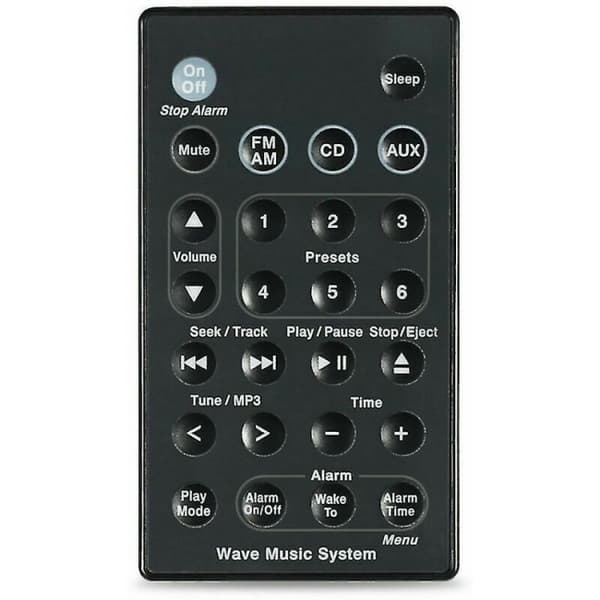 Reservedeler Bose Wave Music System, Lydsystem, Fjernkontroll