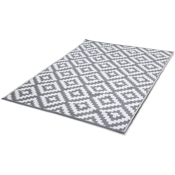 Reversibel rektangulär utomhusmatta 120 x 180