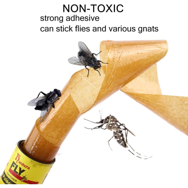 Flugfälla Paper Flugdödare inifrån och ut Använd flugor, myggor och Ot