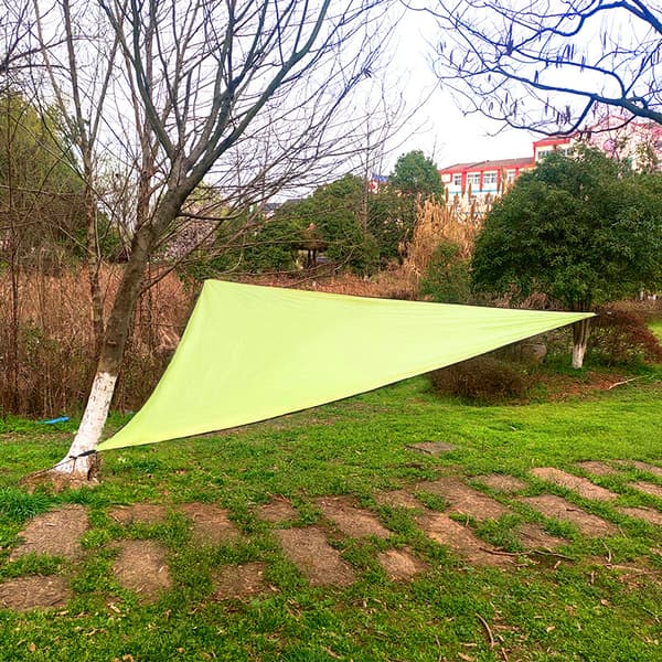2*2*2 meter triangulär skuggskydd sommar utomhus innergård utomhus