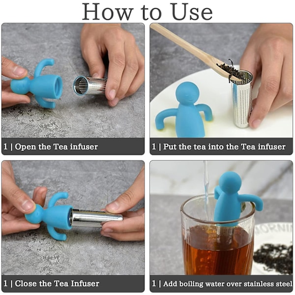 Te Filter Teinfuser Rostfritt Stål Tesil, Rostfritt St