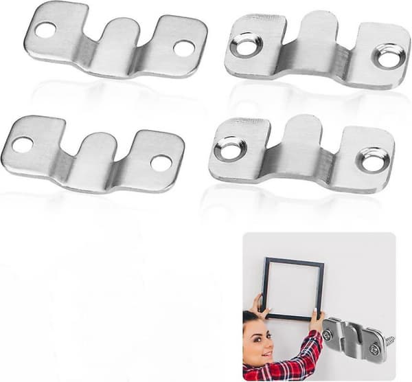 4 stk antikk retro akryl kåpekrok garderobe