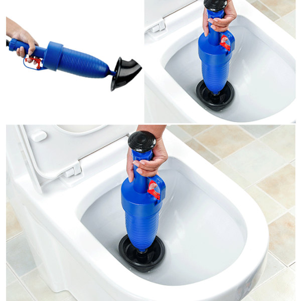 Sæt med trykluftventiler med dedikerede WC-adaptere, toilet un