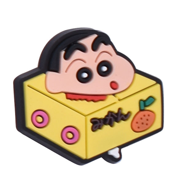 72 stykker anime Crayon Shin-chan PVC myk plast dråpe plast