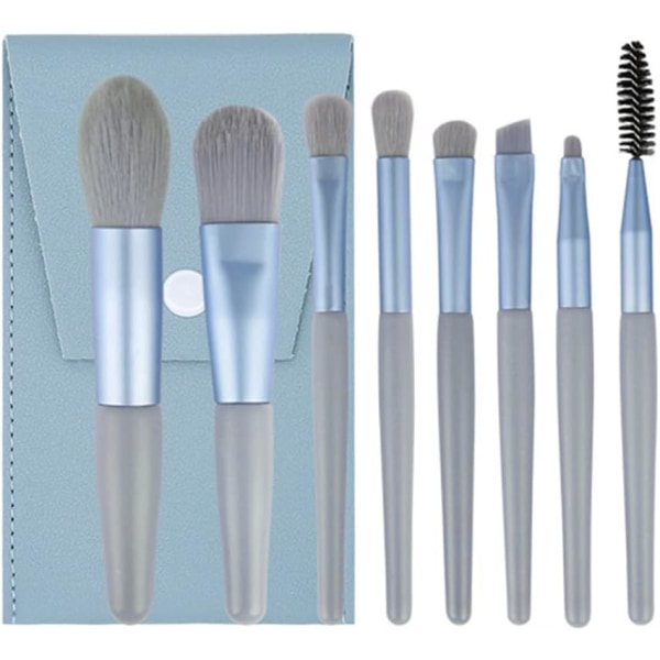 Makeup Set of 8 Professional Makeup Brushes with Foundation Conce