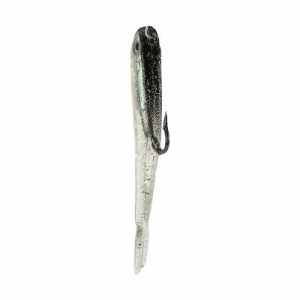 10 stk 7,5 cm 3D øyne myk silikon agn jig hode fiske agn wit