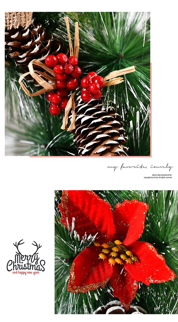 （1）Julekrans, julehjerte, adventskrans, dørkrans,