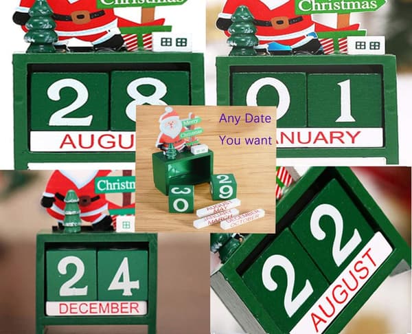 Julekalender i tre med nedtelling til jul