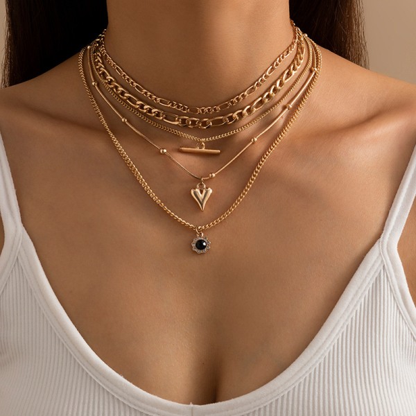 Gold Snake Bone Chain Necklace for Women and Girls Necklace Ladie
