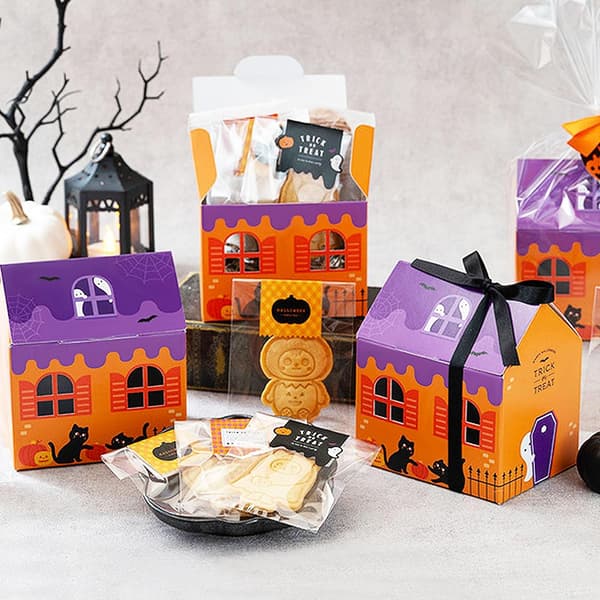 20 st Halloween-idéer Hus Presentask, Trick Or Treat Godisask, H