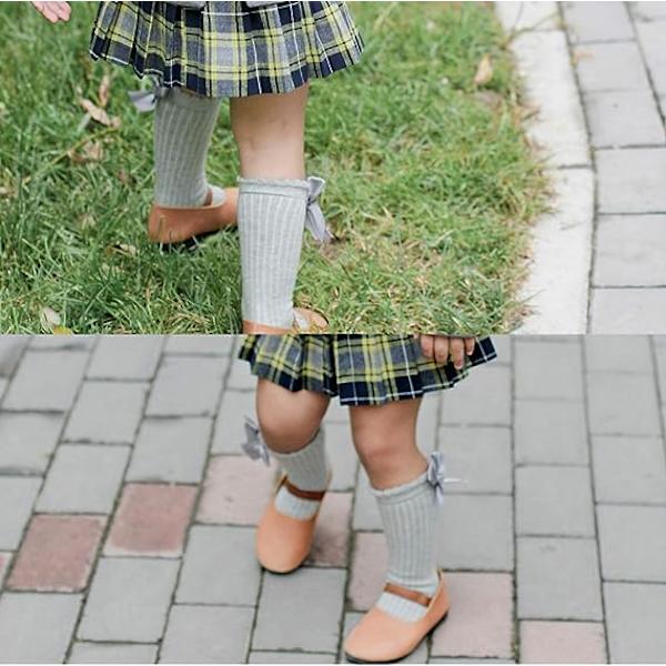 Baby Girl Knee High Socks Toddler Dress Socks Cotton Baby Socks W