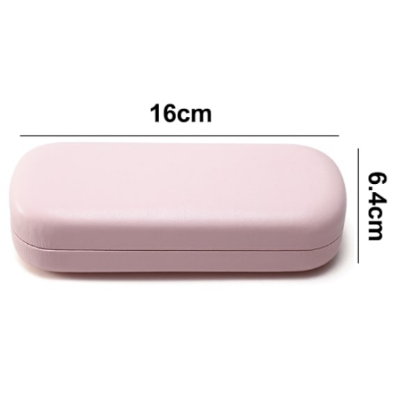 1 stk Hard Shell Etui, Bærbar Glitrende Etui Rosa